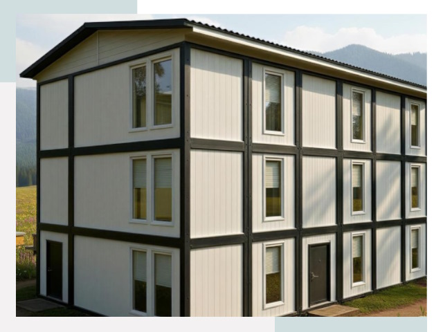 Модульные общежития в Богородицке