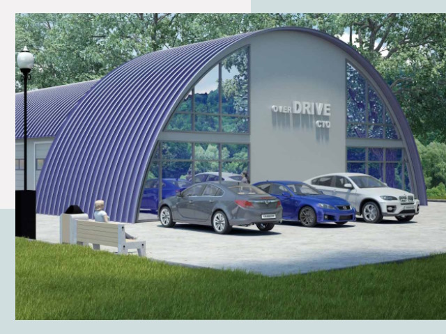 Монтаж ангаров и металлоконструкций от 641 руб.