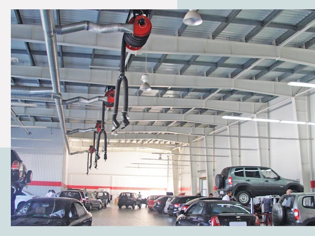 Строительство автосалонов из металлоконструкций от 641 руб.