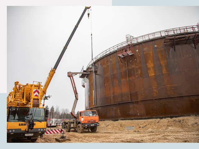 Монтаж резервуаров в Богородицке от 641 руб. за м³