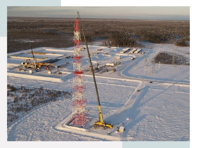 Мачты связи в Богородицке