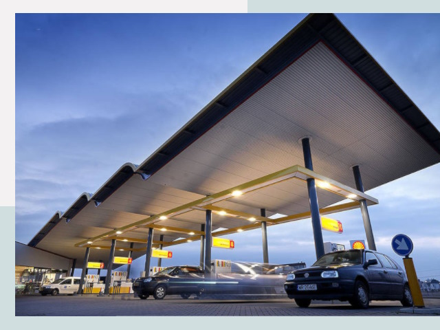 Навесы для АЗС в Богородицк от 641 руб. - Защита и комфорт