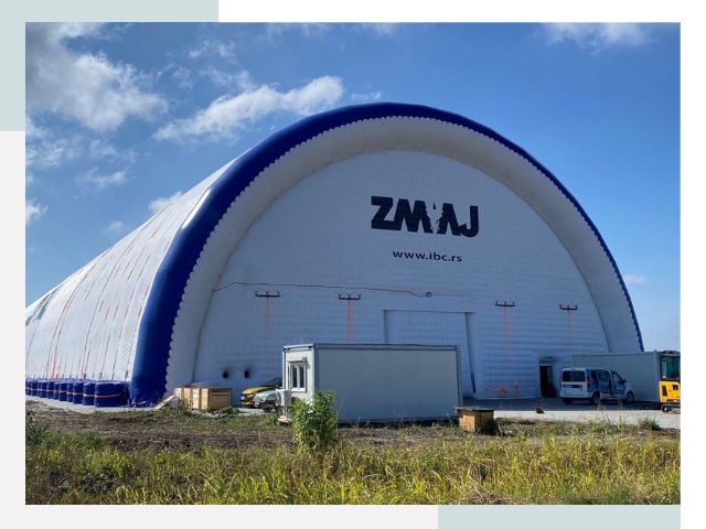 Брендирование ангаров в Богородицке