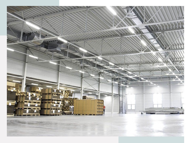 Освещение ангаров в Богородицке