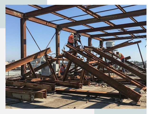 Демонтаж металлоконструкций в Богородицке от 641 руб.