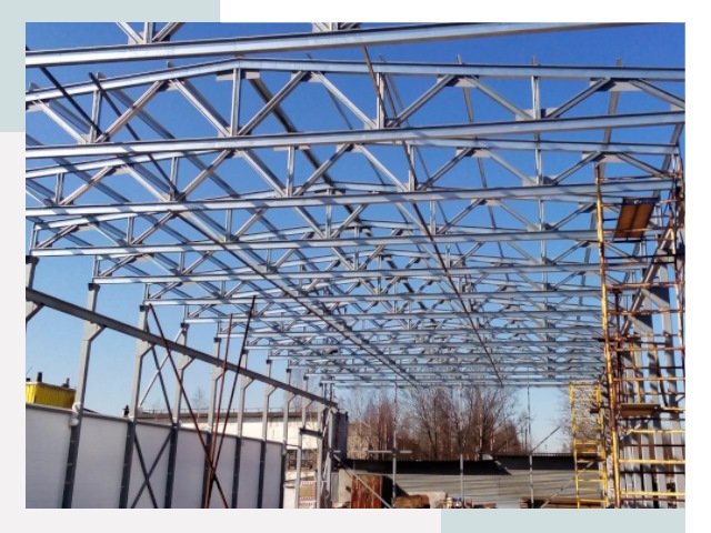 Металлокаркасы для складов в Богородицке